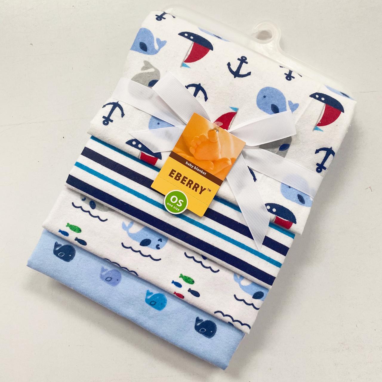 Manta 100% algodón-franela diseño niño