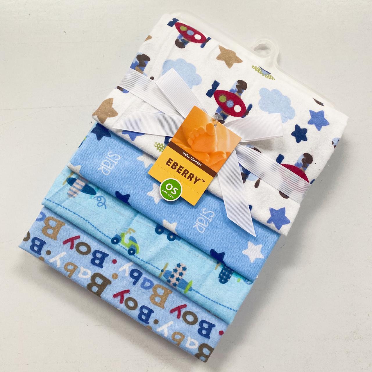 Manta 100% algodón-franela diseño niño