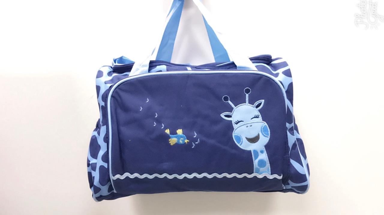 Bolso maternal + Mudador girafa